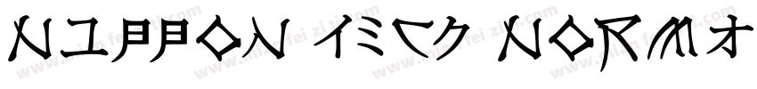 Nippon Tech Normal字体转换